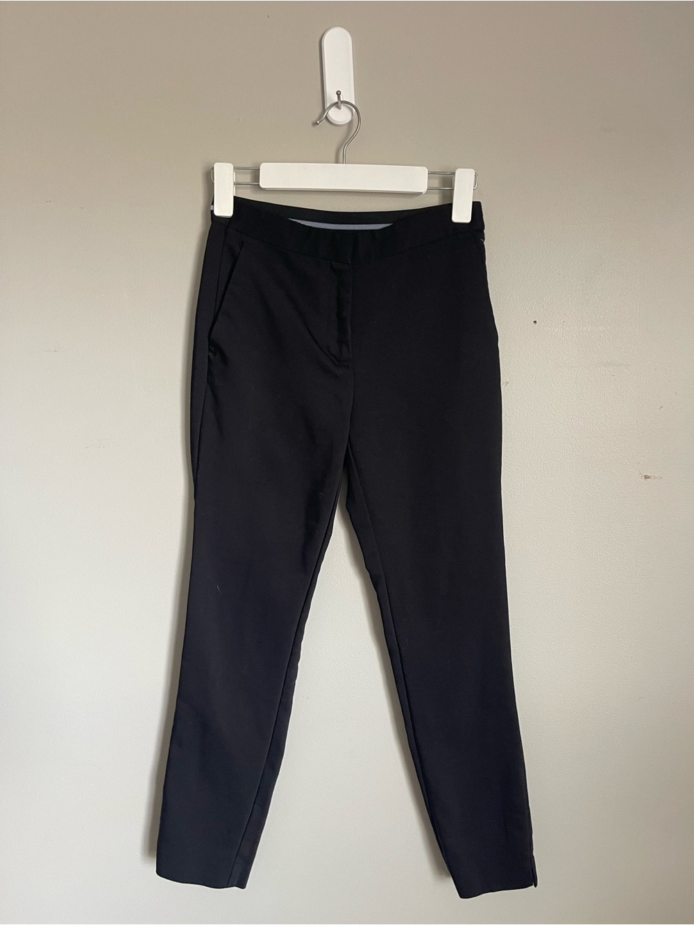 ZARA Black Straight Leg Dress Pants Sz XS